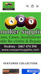 Mobile Screenshot of cuesportsupplies.com